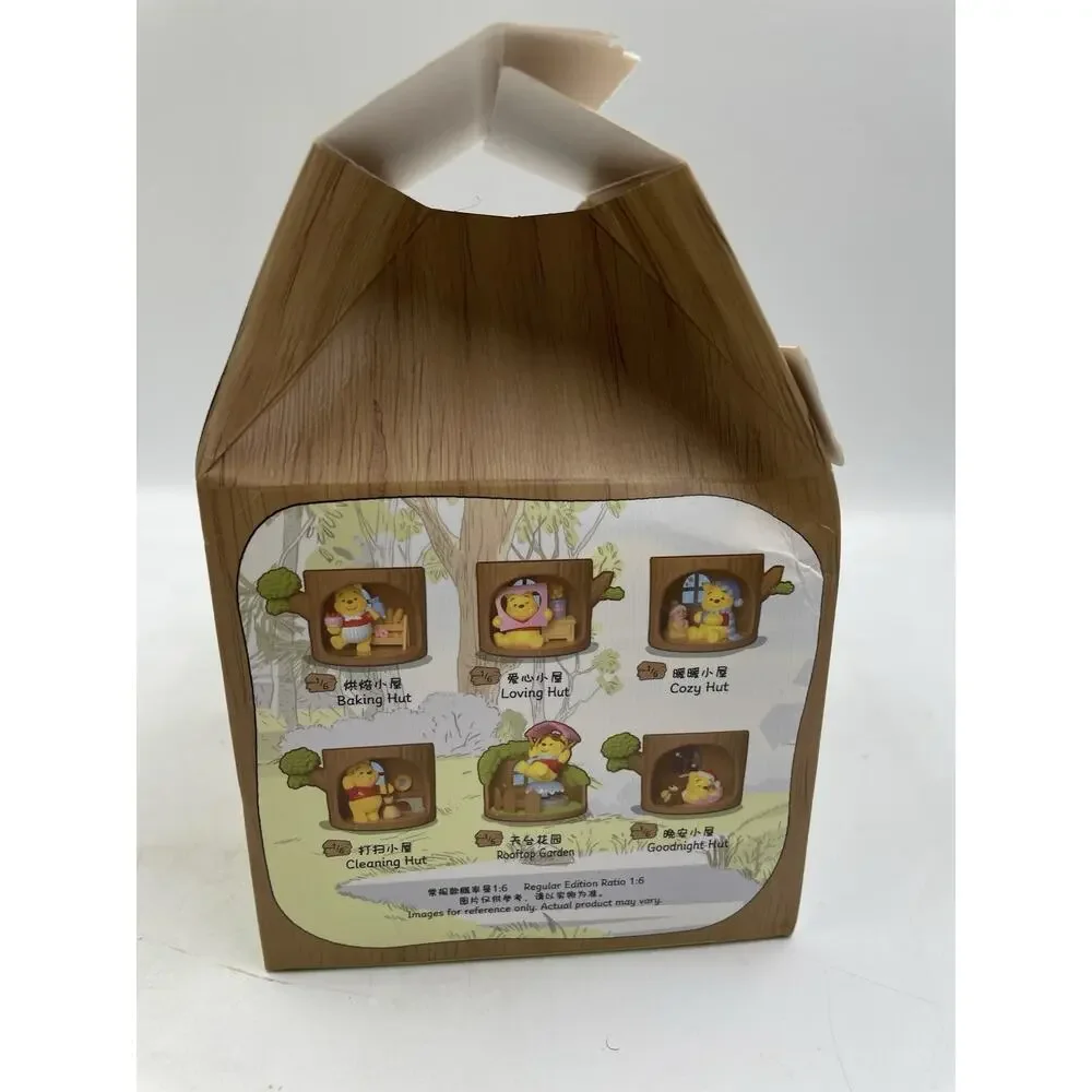 TOP TOY Disney Winnie-the-Pooh Hundred Acre Wood Tree House Series Cozy Hut
